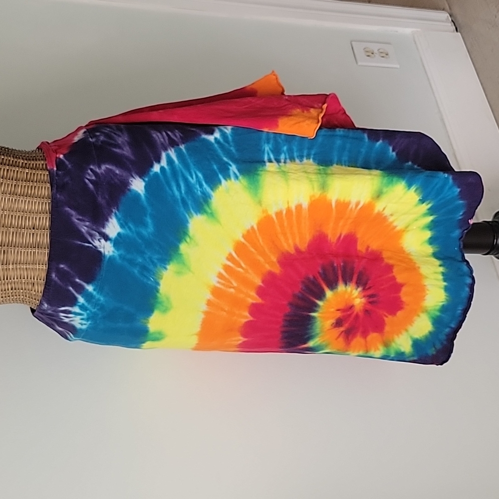 Dharma szXS Made in USA Cotton Tie Dye Pull On Skirt.    BinE
